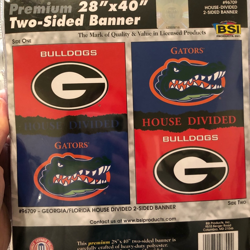 NIB UGA - UF house divided flag